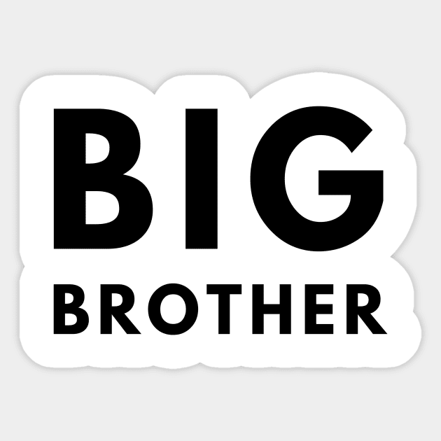 Big Brother Sticker by officialdesign